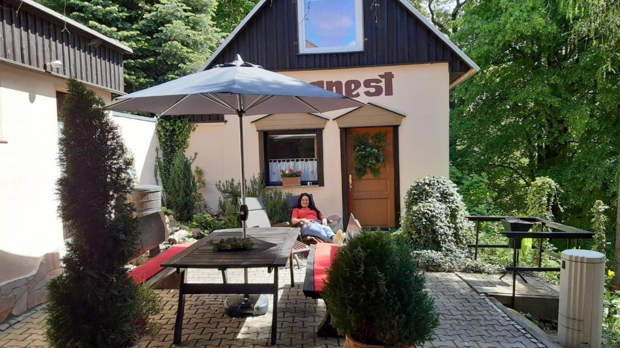 Bergnest Bungalow Bad Gottleuba Екстериор снимка